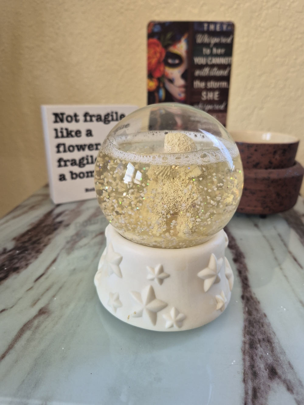 Snowbabies Musical Water Globe "I Hug You Goodnight" - Picture 3 of 4